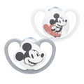 NUK Disney Mickey Mouse Space Silicone Soother