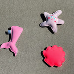 SUNNYLiFE Dive Buddies - Melody the Mermaid Neon Strawberry