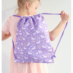 A Little Lovely Company Drawstring Bag - Unicorn Dreams