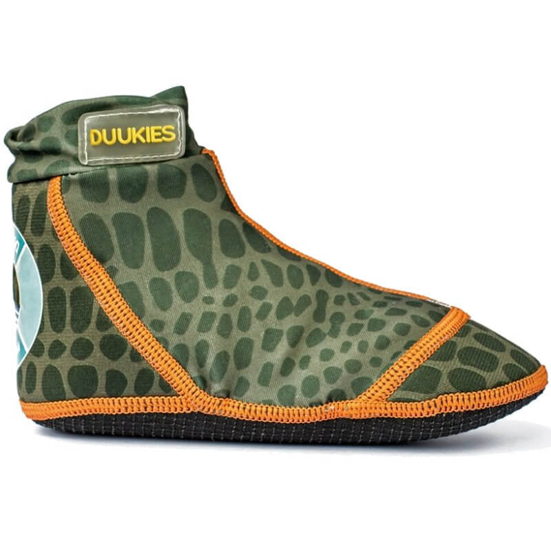 Duukies Beachsocks - Green Croc