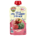 Earth's Best Organic Fruit + Veggie Puree 6+ Months Apple Strawberry Spinach 99g