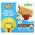 Earth's Best Sesame Street Organic Sunny Days Snack Bars 2 Years and Up Apple 7 Bars 0.67 oz (19 g) Each