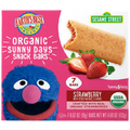 Earth's Best Sesame Street Organic Sunny Days Snack Bars For Ages 2 Years and Up Strawberry 7 Bars 0.67 oz (19 g) Each