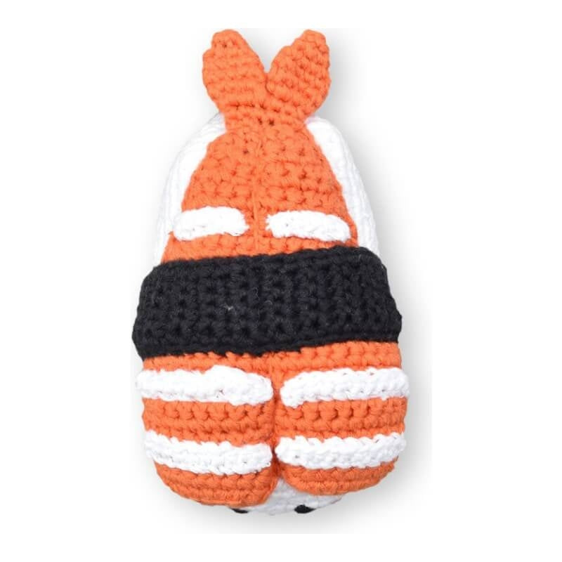 The Wee Bean Ebi Sushi Fair-Trade Rattle Doll