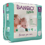 Bambo Nature Eco Diapers - Size 1 (2-4 kgs) - XS 22s