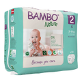 Bambo Nature Eco Diapers - Size 2 (3-6 kgs) S 30s