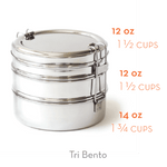 ECOlunchbox Tri Bento