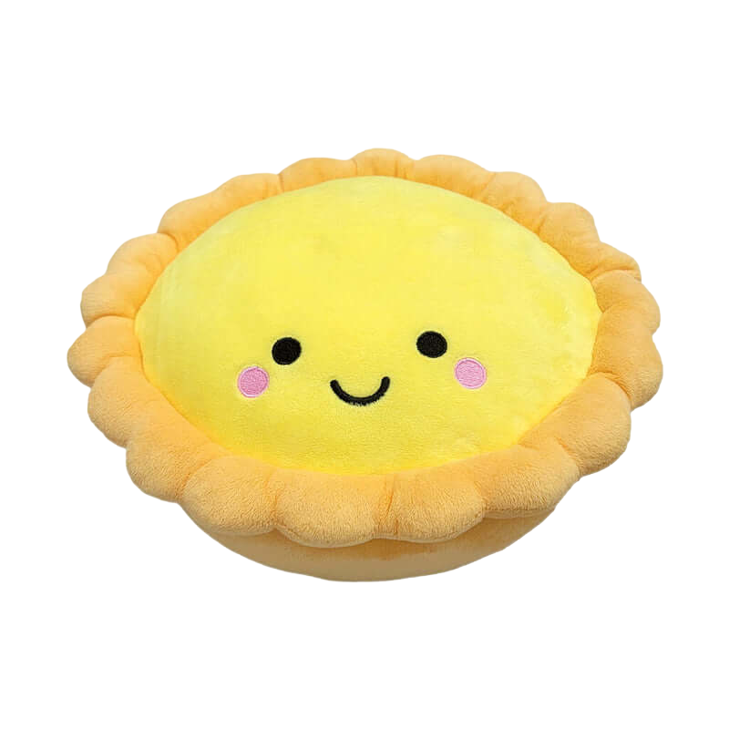 The Wee Bean Egg Tart Plushie Snuggle Buddy