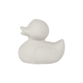 Oli&Carol Teether & Bath Toy - Elvis the Duck - White