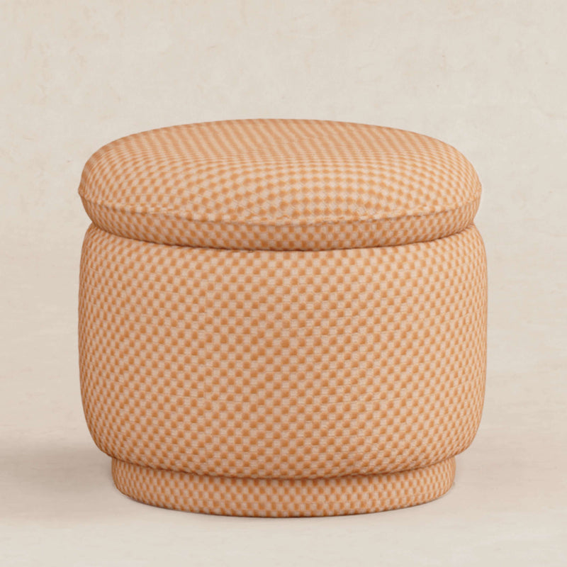Babyletto Enoki Storage Ottoman - Canyon Velvet Checker