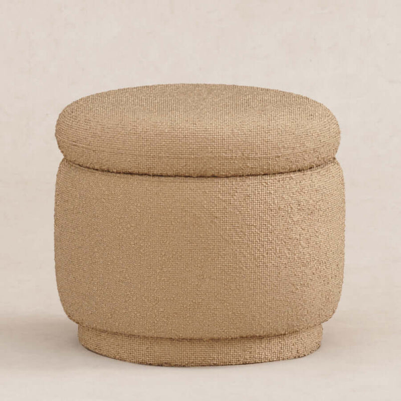Babyletto Enoki Storage Ottoman - Sand Boucle