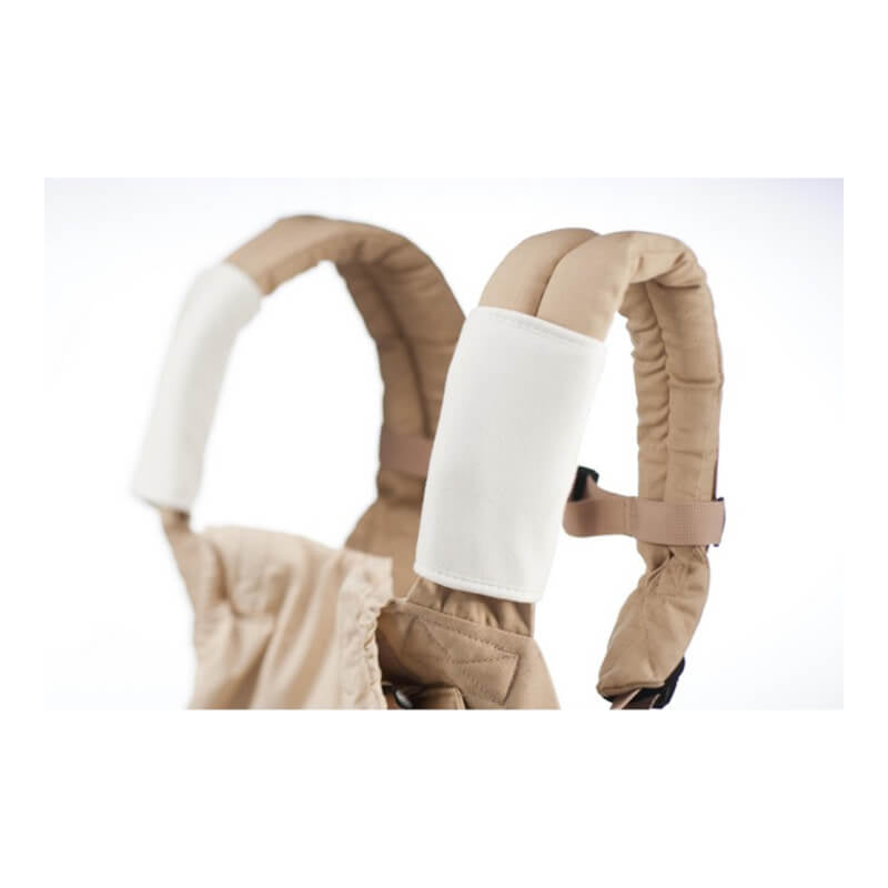 Ergobaby 嬰兒磨牙墊 - 公尺白色，100% 純棉