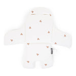 Childhome Evolu Seat Cushion - Jersey, Hearts