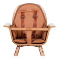 Childhome Evolu Seat Cushion - Leather - Nude