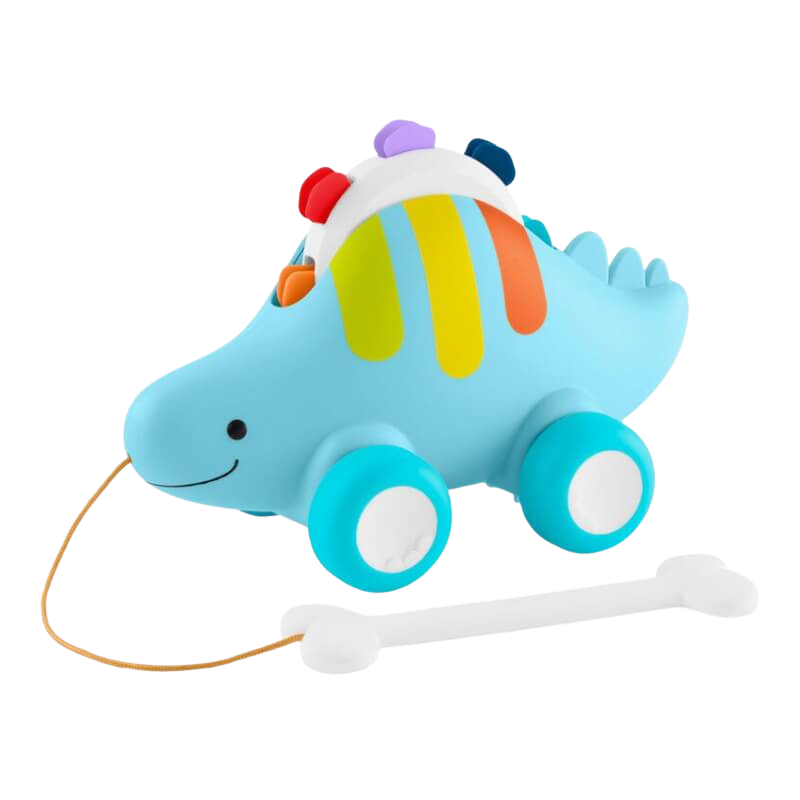 Skip Hop Explore & More Dinosaur 3-In-1 Baby Musical Pull Toy