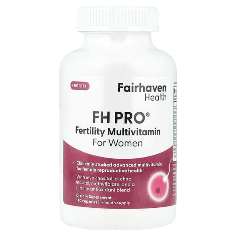 Fairhaven Health FH Pro® for Women Fertility Multivitamin  180 Capsules