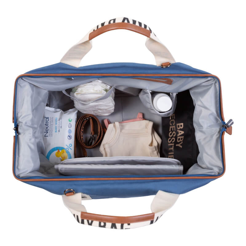 Childhome Signature Family Bag - Canvas Indigo