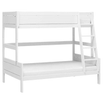 LIFETIME Kidsrooms Family Bunk Bed with Ladder 120x200cm & 90x200cm