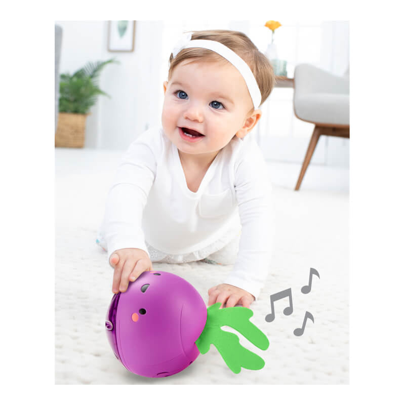 Skip Hop 農場攤位投放甜菜爬行球