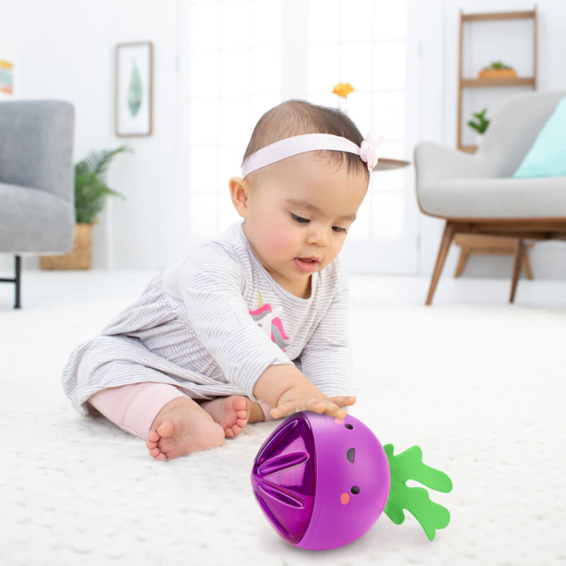 Skip Hop Farmstand Drop the Beet Crawl Ball