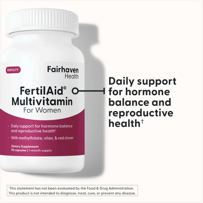 Fairhaven Health FertilAid® for Women 90 Capsules