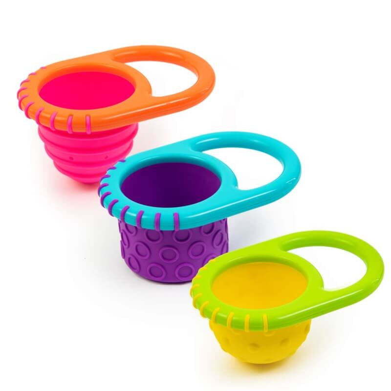 Sassy Baby Flex & Fill Cups 3-Pack