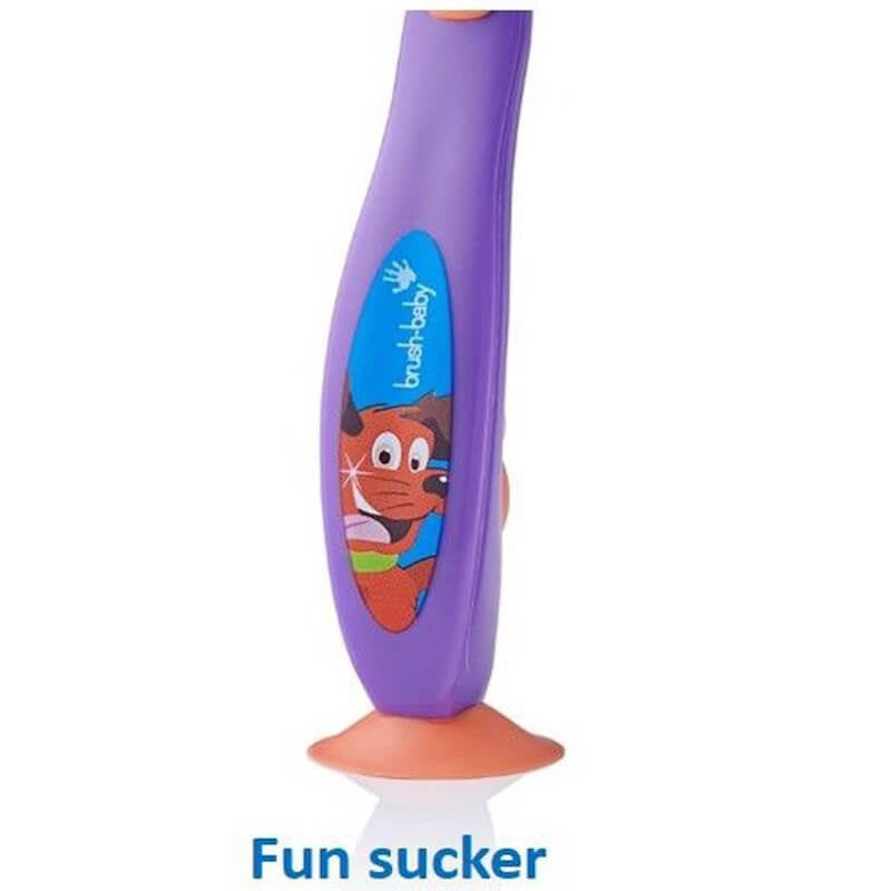 Brushbaby 牙線刷超過 6歲 - 紫色