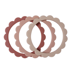Mushie Flower Teether Bracelet 3-Pack