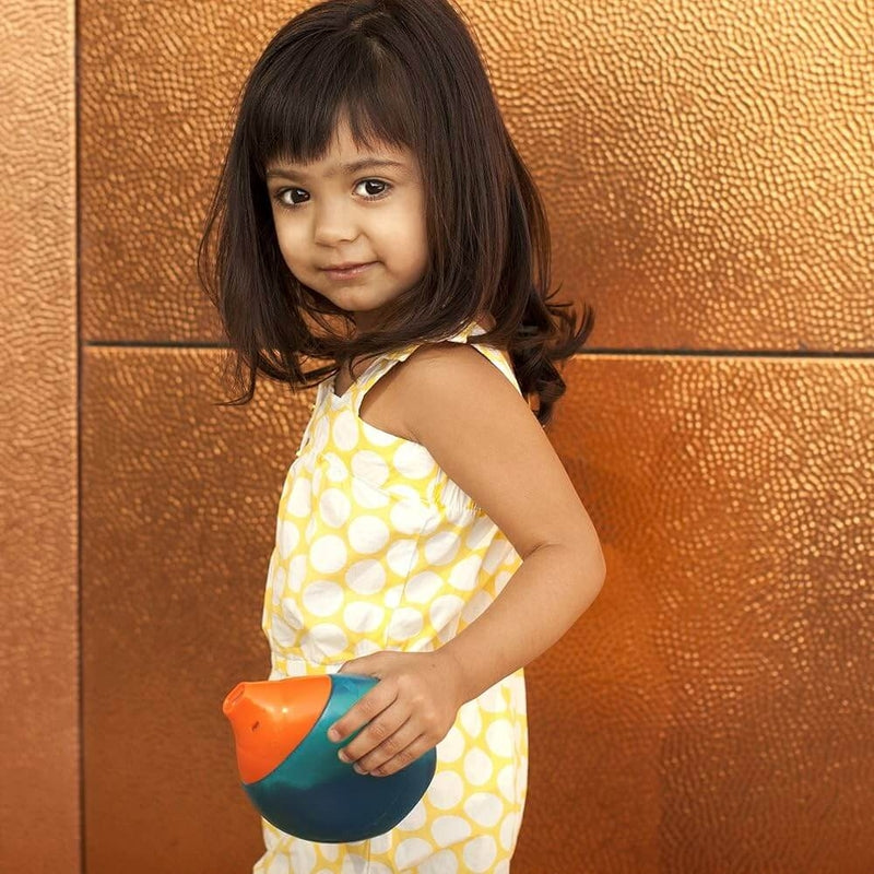 Boon 液體吸嘴吸管 藍色/橘色