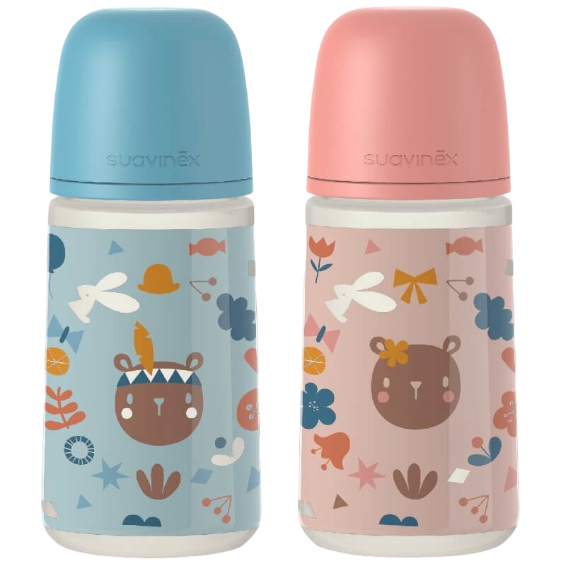 Suavinex Forest PP奶瓶 270ml 配生理矽膠奶嘴