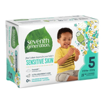 Seventh Generation Free & Clear Diapers - Size 5 (12-16 kgs) - 23s