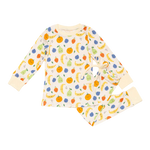 Cotton Pigs Fruit Party Organic PJ Set