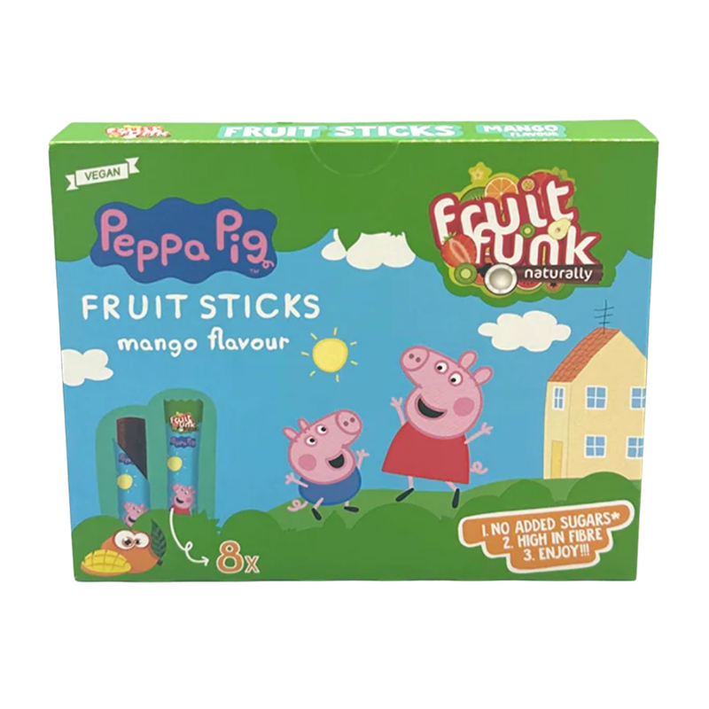 Fruitfunk Peppa Pig Fruit Sticks Mango 8 x 10g