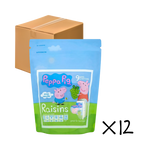 Fruitfunk Peppa Pig Mini Snacks Raisins (9 x 14g mini cartons)〖8 Packs Full Case Offer〗