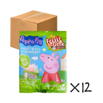 Fruitfunk Peppa Pig Fruit Bites Strawberry 10 pouces x 10g (Individual Packs)〖12 Packs Full Case Offer〗
