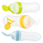 Nuby Garden Fresh™ Silicone Squeeze Feeder with 2 Spoons