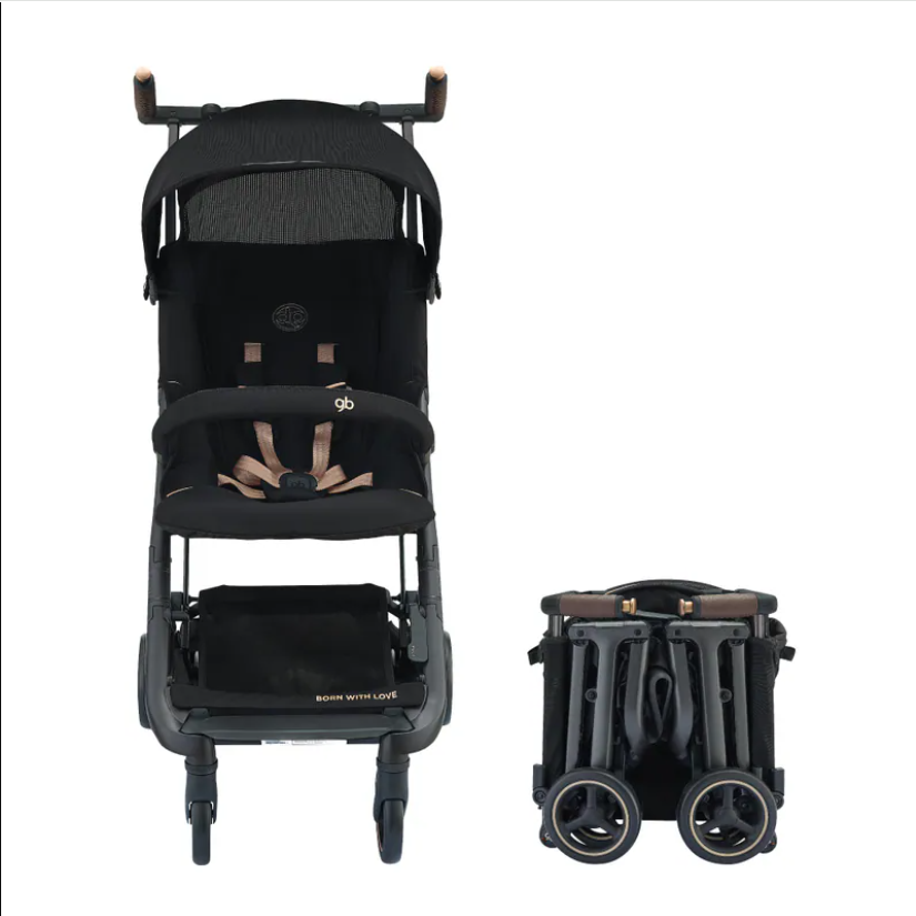 gb Pockit Go Magnesium Alloy Baby Stroller - Velvet Black