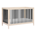 Babyletto Gelato 4-in-1 Convertible Crib - Washed Natural / Black