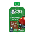 Gerber Organic for Baby 2nd Foods Apple Blueberry Spinach 3.5 oz (99 g)