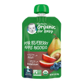 Gerber Organic for Baby 2nd Foods Pear Blueberry Apple Avocado 3.5 oz (99 g)