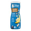 Gerber Snacks for Baby Grain & Grow Puffs Puffed Grain Snack 8+ Months Banana 42g