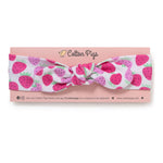 Cotton Pigs Giraffe and Strawberries Gift Set with Headband