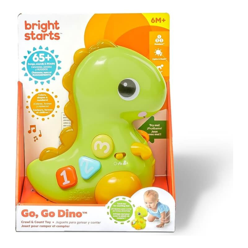 Bright Starts™ Go, Go Dino™ Crawl & Count Toy