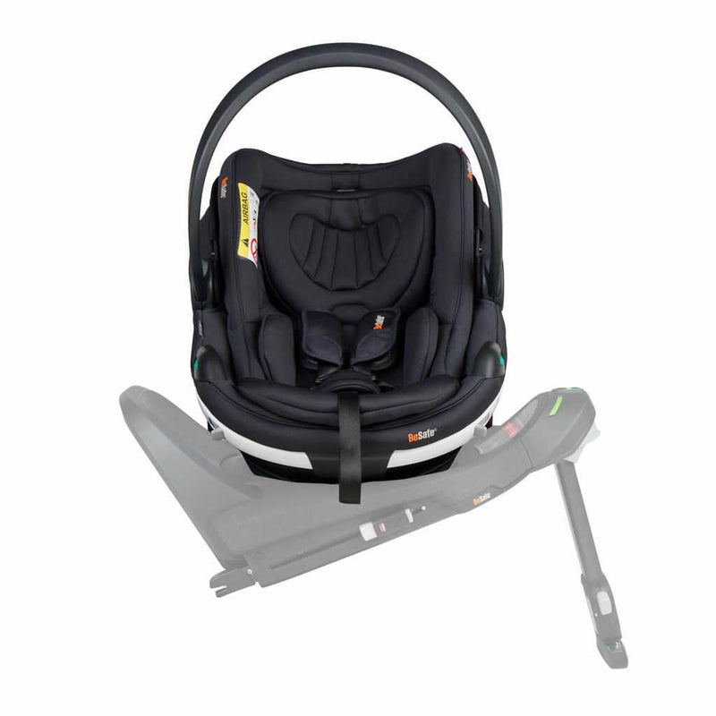 BeSafe Go Beyond 兒童汽車安全座椅 - 黑色 Soft Breeze 布料
