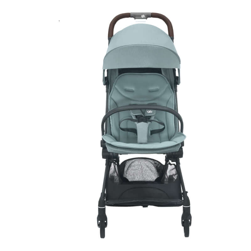 gb Gold Fyn Plus Carbon Fiber Baby Stroller - Opal Green