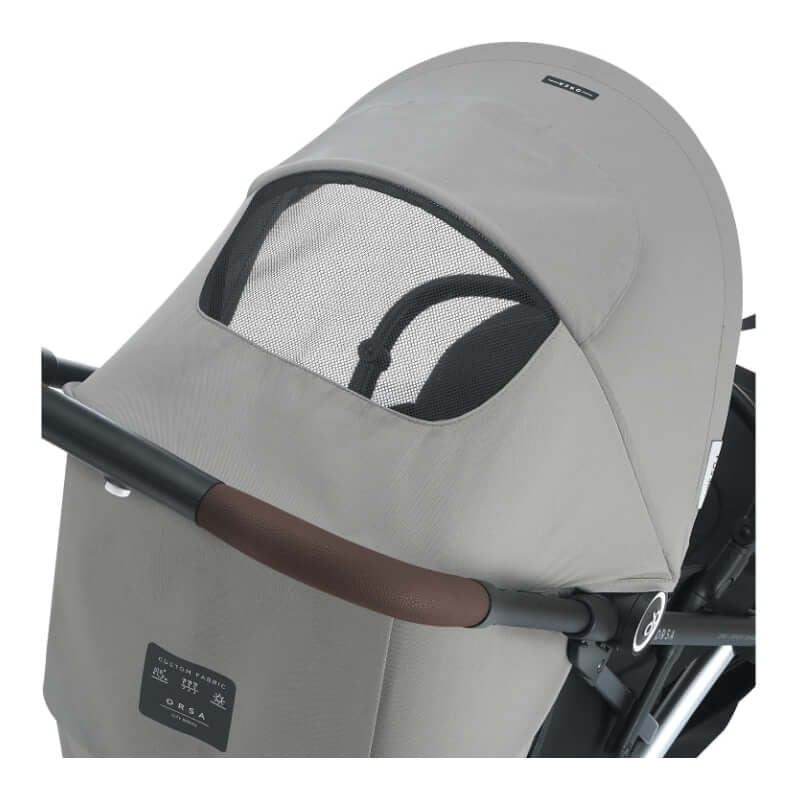 gb Orsa Baby Stroller with Carrying Bag and Strap - Latte