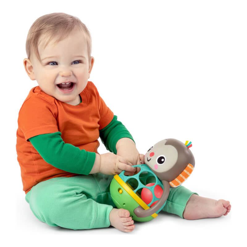 Bright Starts™ Grab & Giggle Monkey Multi-Sensory Toy