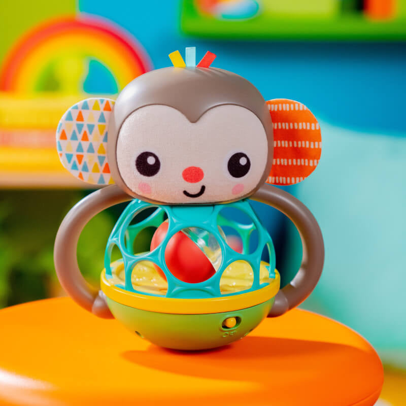 Bright Starts™ Grab & Giggle Monkey Multi-Sensory Toy