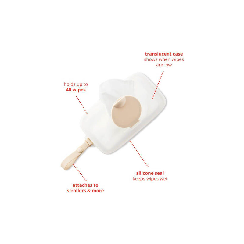 Skip Hop 即拿即用密封濕紙巾盒 - 燕麥口味
