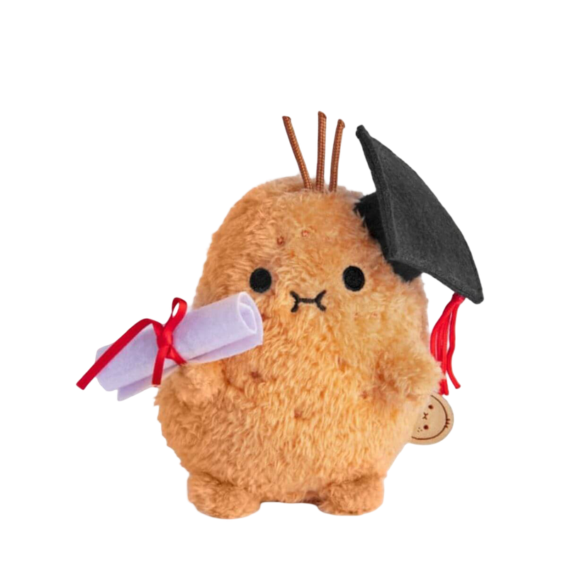 Noodoll Graduation Ricespud Mini Sitting Plush Toy